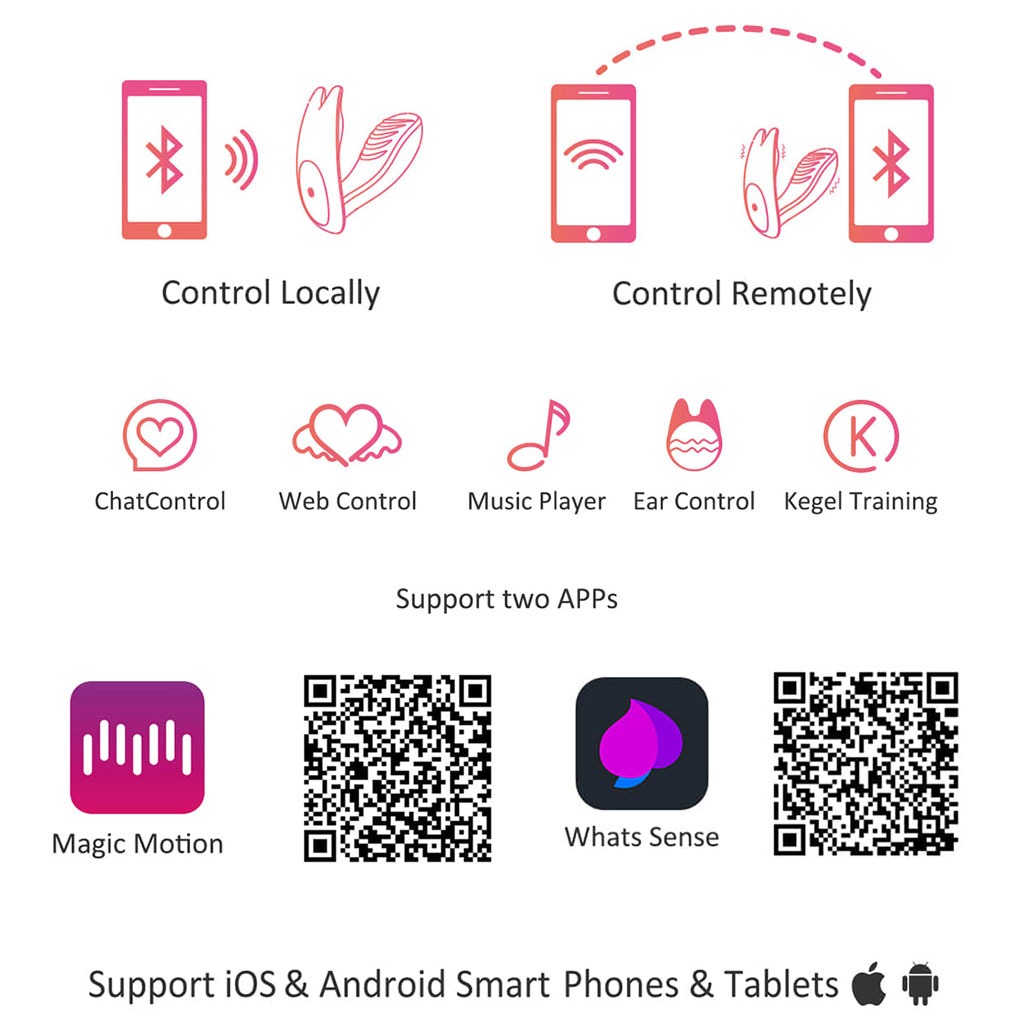Magic Motion - Eidolon Smart Wearable Dual Motor Vibrator app