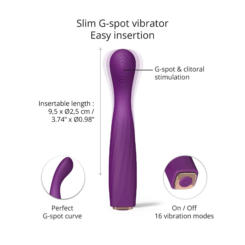 Love to Love - Feel Me G-Spot Vibrator Paars gebruik