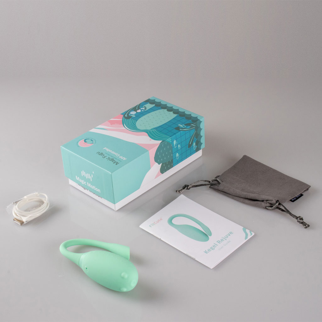 Magic Motion - Fugu Smart Wearable Vibrator Groen inhoud