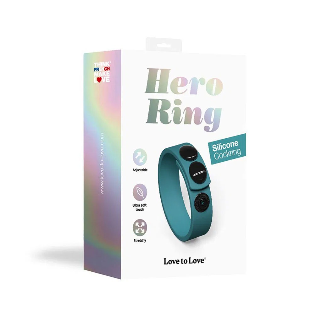 Love to Love - Hero Verstelbare Cockring doosje voor