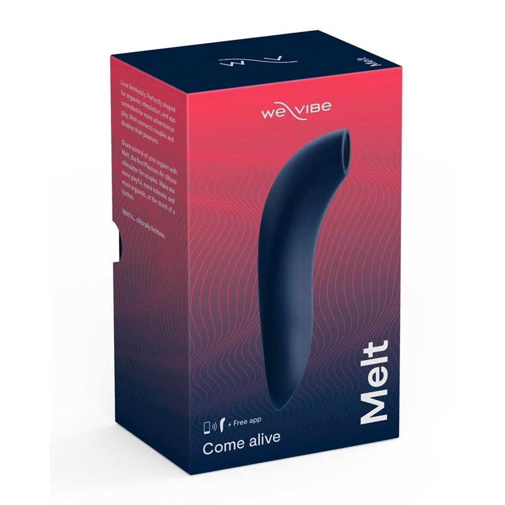We-Vibe - Melt Luchtdruk Vibrator met APP - Midnight Blue verpakking