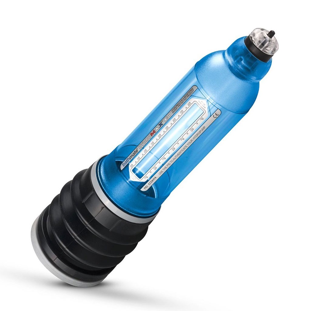 Bathmate - Hydromax 7 Penispomp - Blauw gebruik