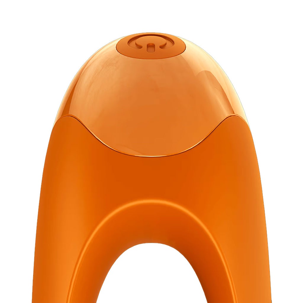 Satisfyer - Candy Cane Vinger vibrator - Oranje knop