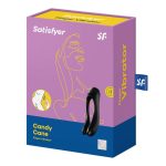 Satisfyer - Candy Cane Vinger vibrator - Zwart doosje