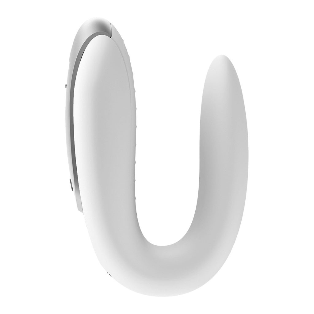 Satisfyer - Double Fun Koppel Vibrator Wit buigbaar