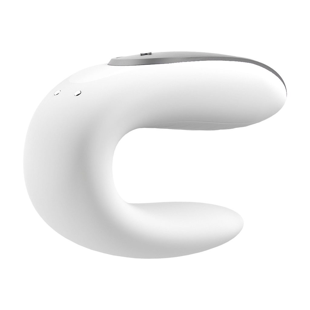 Satisfyer - Double Fun Koppel Vibrator Wit opladen