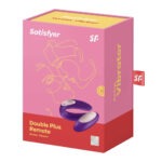 Satisfyer - Double Plus Koppel Vibrator met Afstandsbediening doosje