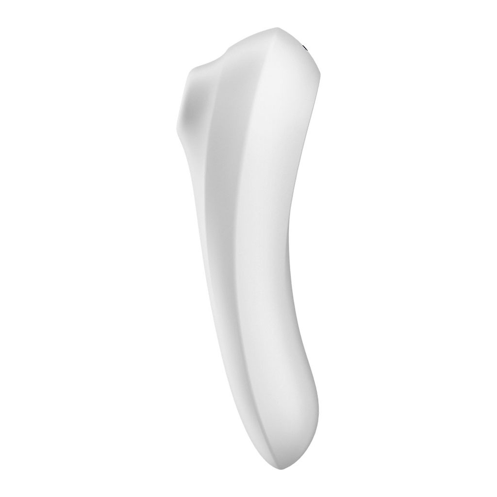 Satisfyer - Dual Pleasure Air Pulse Vibrator Wit zijkant