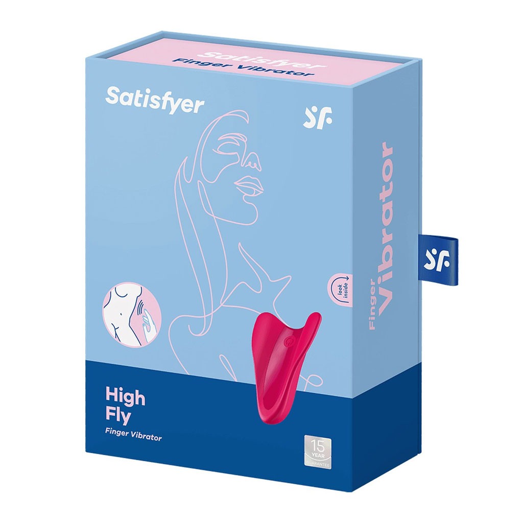 Satisfyer - High Fly Vinger Vibrator doosje