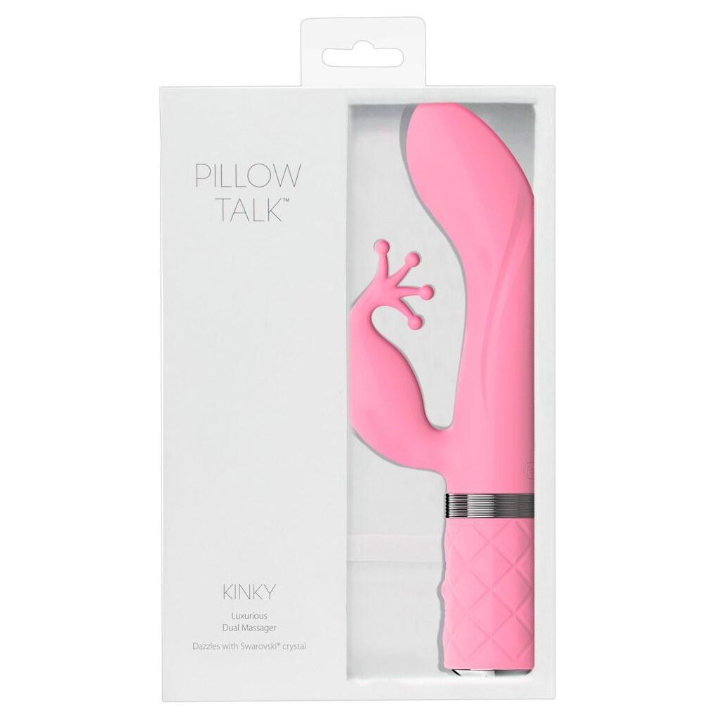 Pillow Talk - Kinky Rabbit Vibrator Roze verpakking