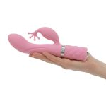 Pillow Talk - Kinky Rabbit Vibrator Roze hand