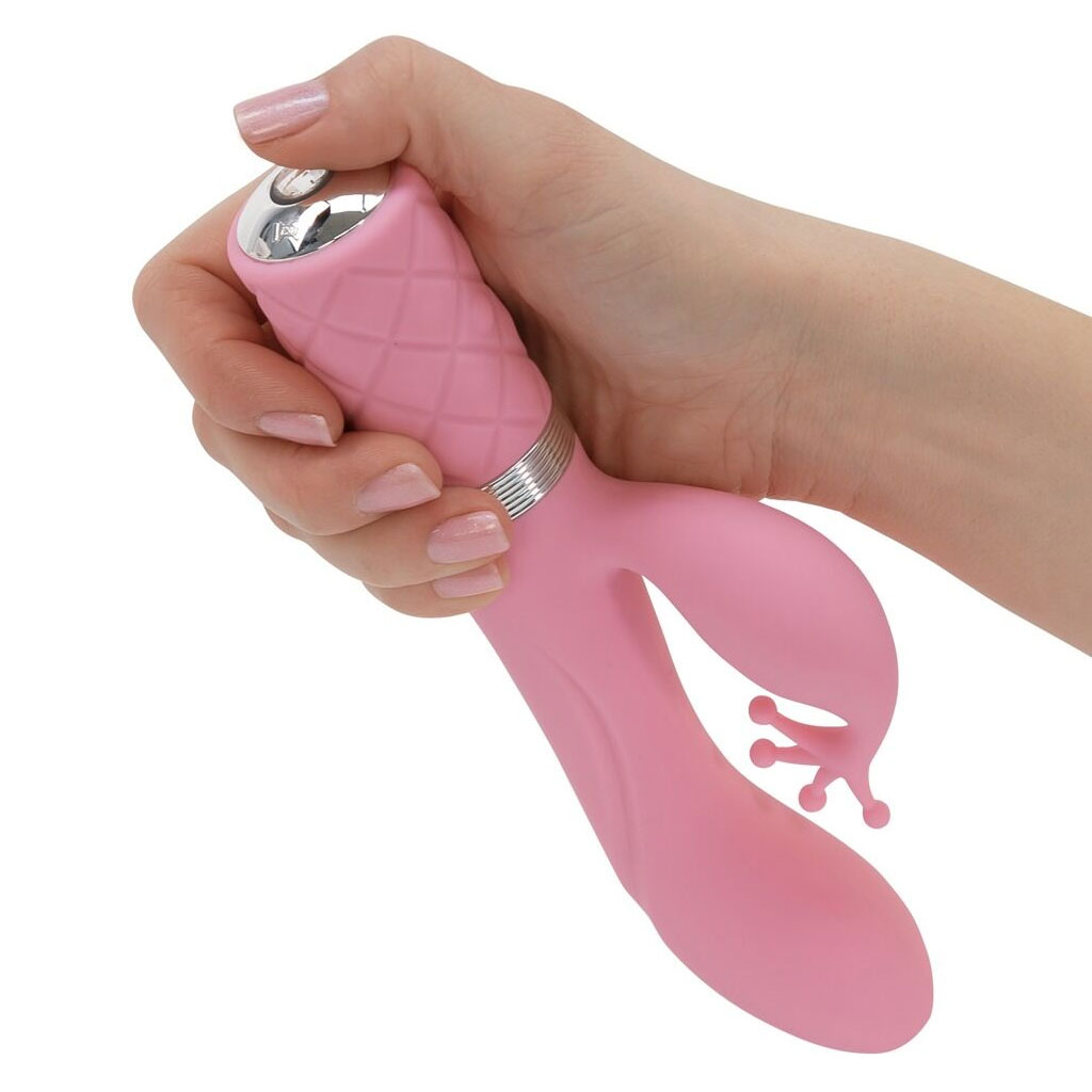 Pillow Talk - Kinky Rabbit Vibrator Roze gebruik