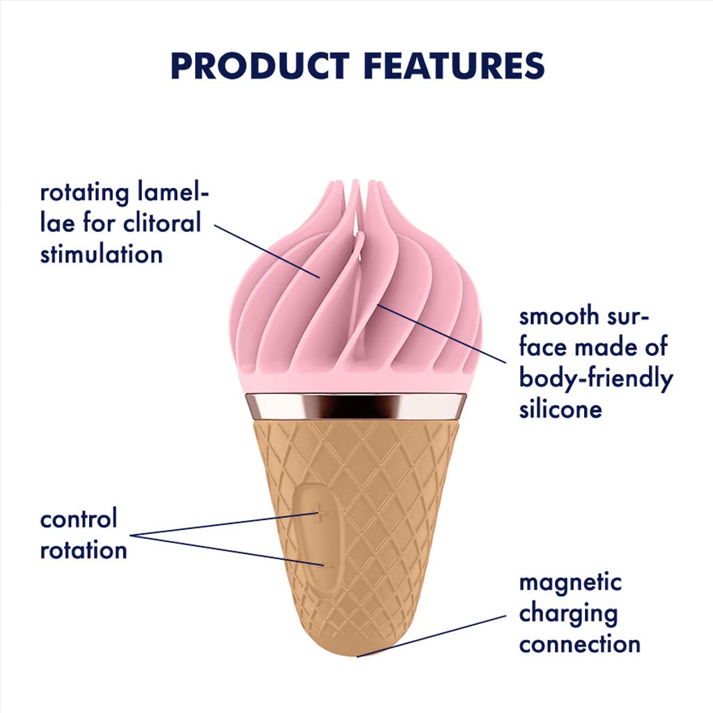 Satisfyer - Sweet Treat Spinnator informatie