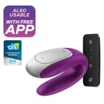 Satisfyer – Double Fun Koppel Vibrator Paars