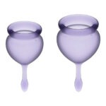 Satisfyer – Feel Good Menstruatie Cup Set Lila