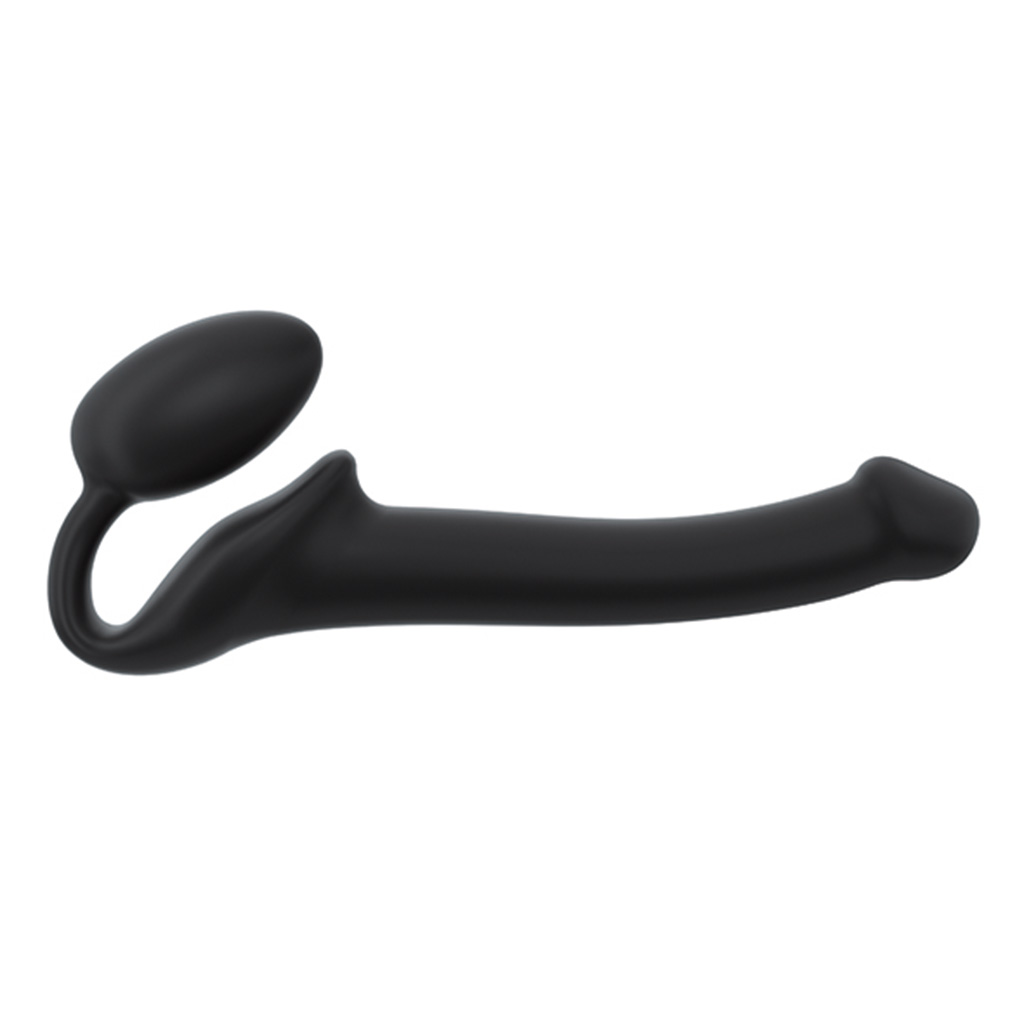 Strap-On-Me – Strapless Voorbind Dildo – Maat M – Zwart