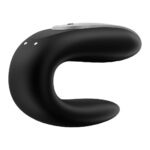 Satisfyer - Double Fun Koppel Vibrator Zwart opladen