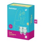 Satisfyer - Feel Confident Menstruatie Cup Set Groen doosje