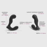 Svakom - Iker Prostaat Vibrator afmeting