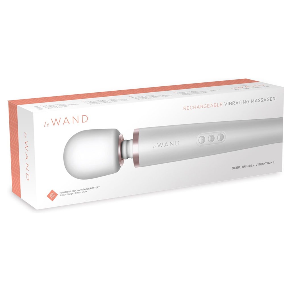 Le Wand - Draadloze Massager Wit verpakking