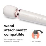 Le Wand - Draadloze Massager Wit opzetstuk
