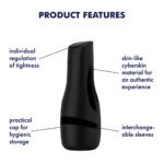 Satisfyer - Men Classic Masturbator Zwart info