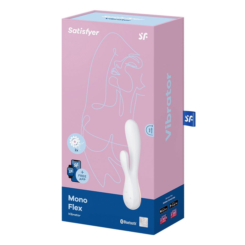 Satisfyer - Mono Flex Rabbit Vibrator Wit doosje