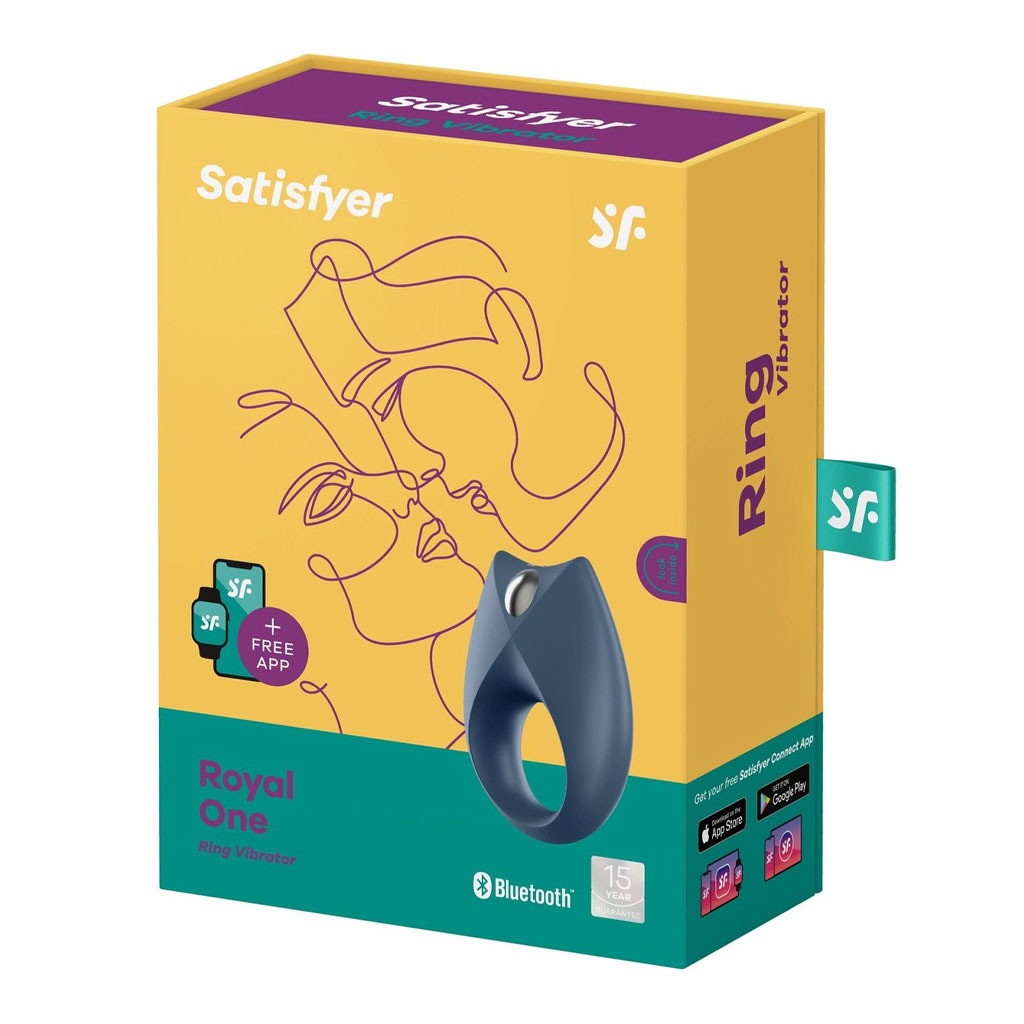 Satisfyer - Royal One Vibrerende Cockring met App doosje