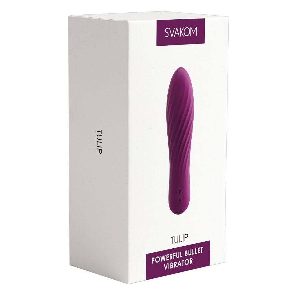 Svakom - Tulip Vibrator Paars verpakking