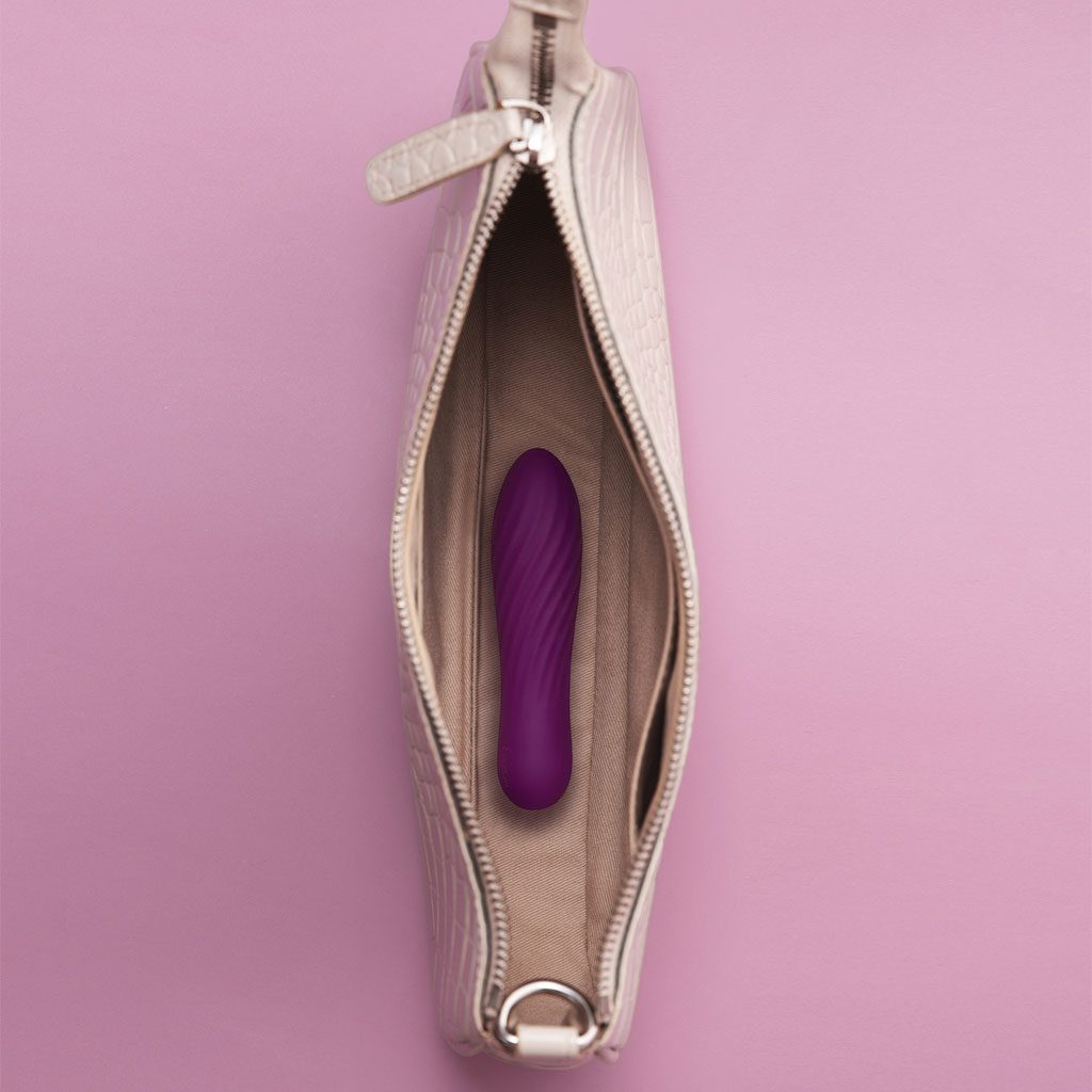 Svakom - Tulip Vibrator Paars opbergen