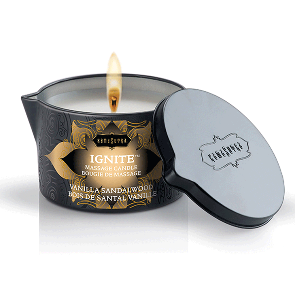 Kamasutra – Massage Kaars Vanille Sandalwood