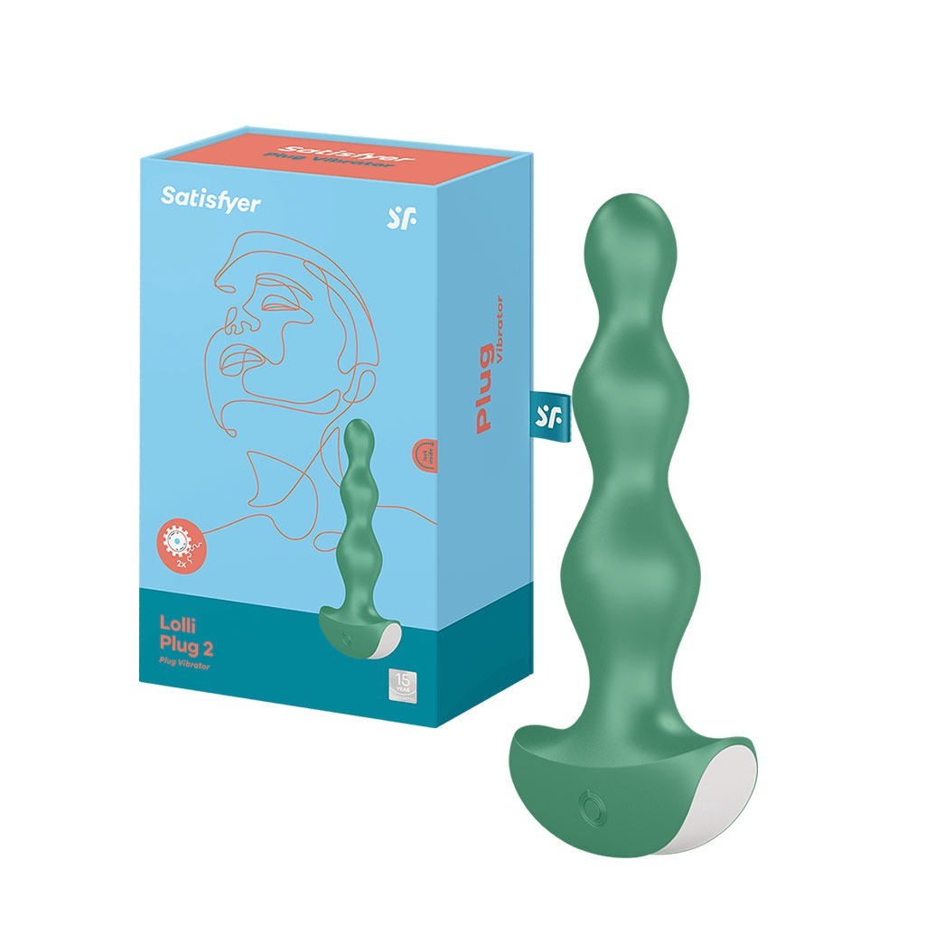 Satisfyer – Lolli plug 2 – Anaal vibrator – Groen