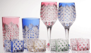 edo kiriko glas tenga