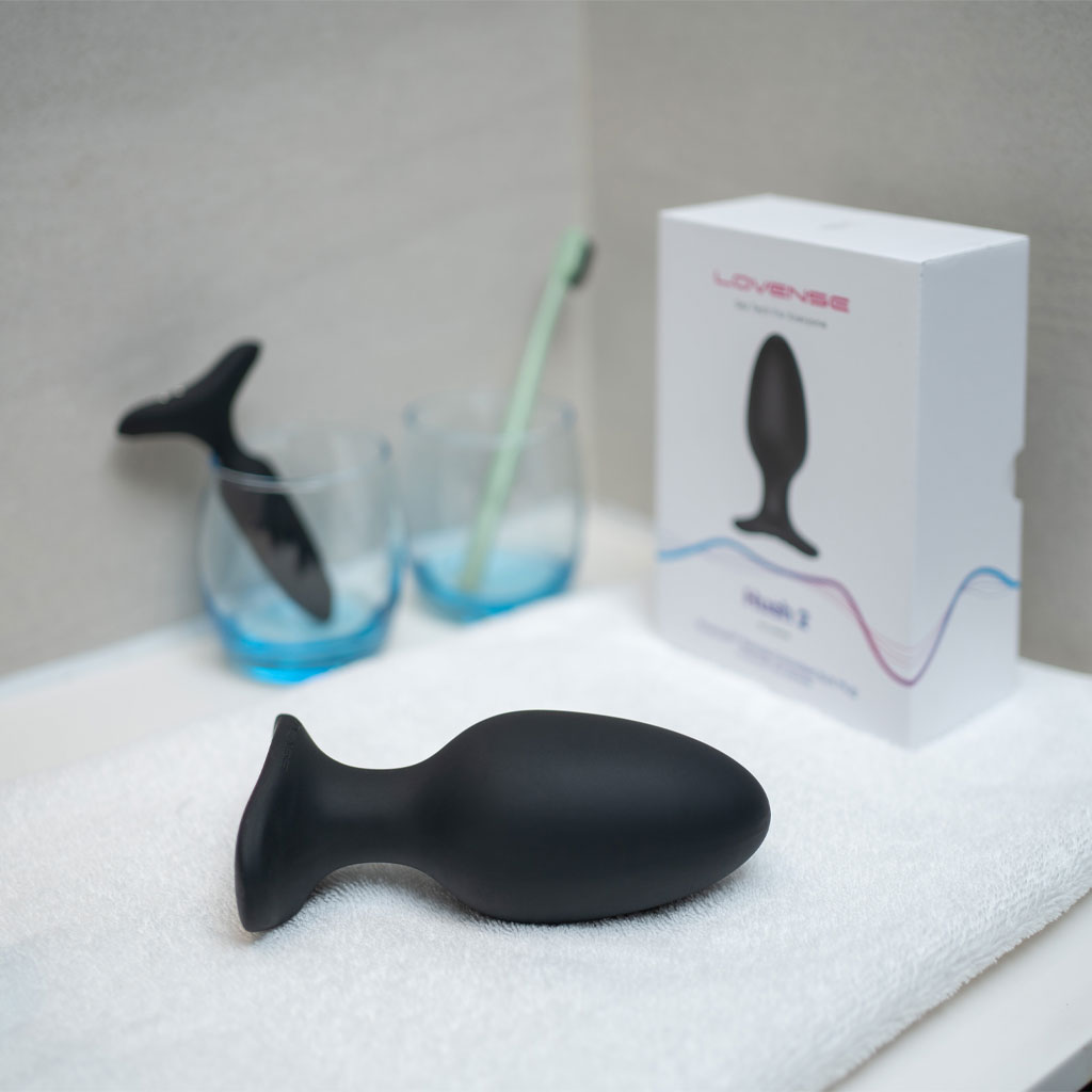Lovense HUSH 2 - 57 mm Vibrerende Buttplug + APP gebruik