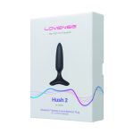 Lovense HUSH 2 - 25 mm Vibrerende Buttplug + APP verpakking