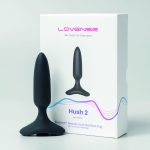 Lovense HUSH 2 - 25 mm Vibrerende Buttplug + APP gebruik