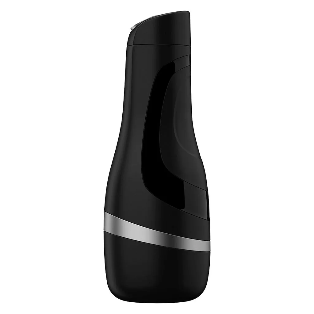 Satisfyer - Men Classic Masturbator Zwart/Zilver