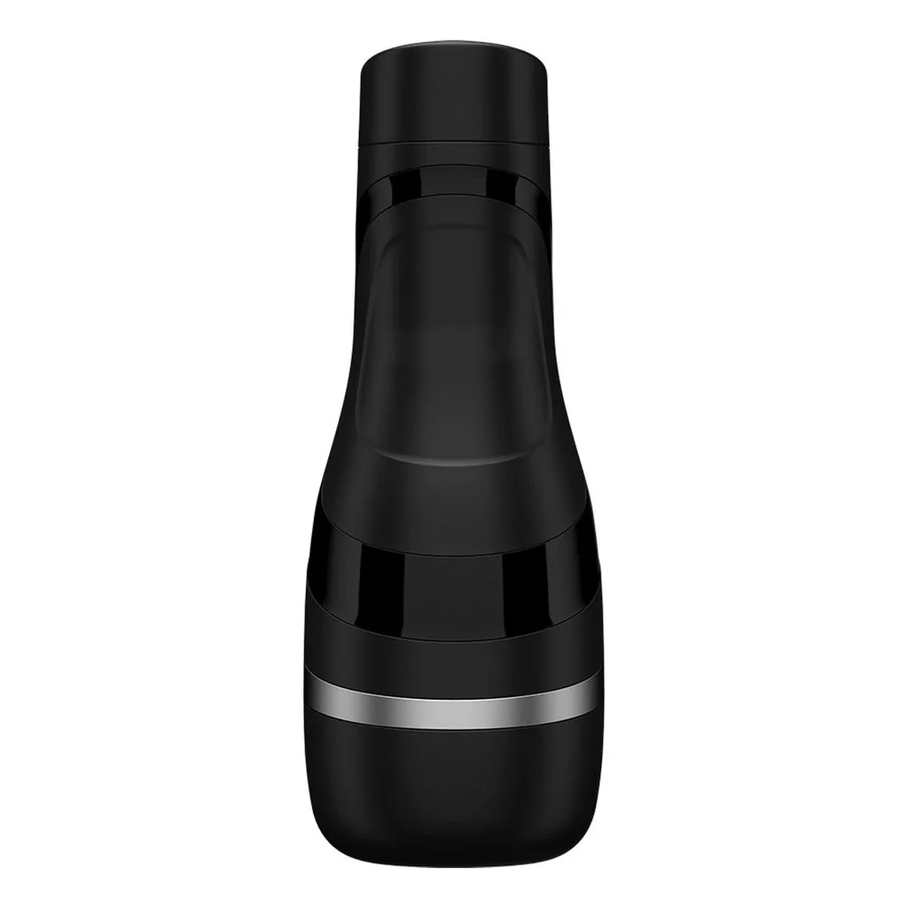 Satisfyer - Men Classic Masturbator Zwart/Zilver