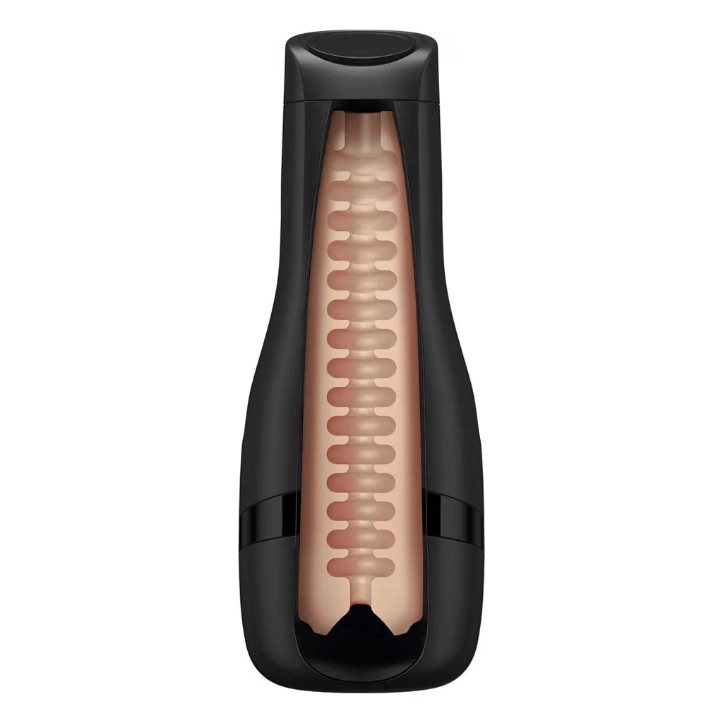 Satisfyer - Men Classic Masturbator Zwart/Zilver