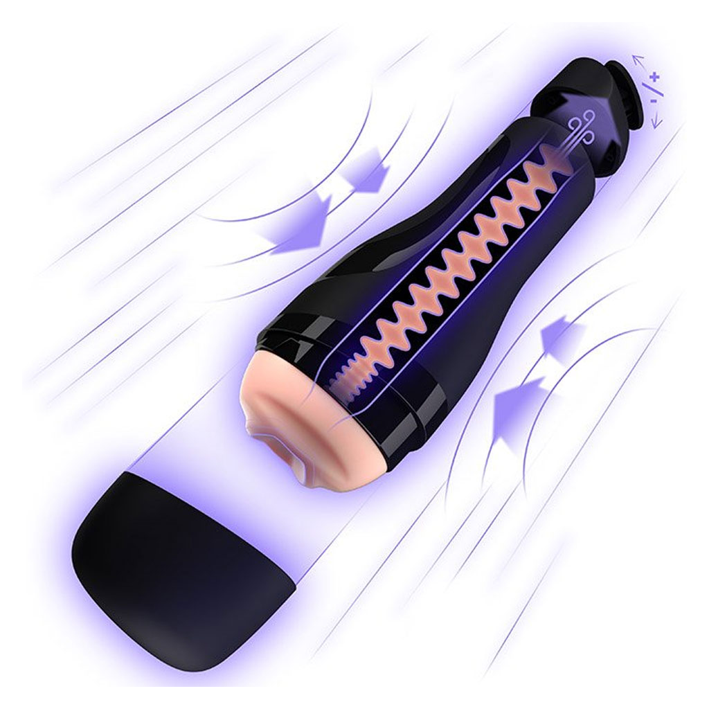 Satisfyer - Men Classic Masturbator Zwart/Zilver gebruik