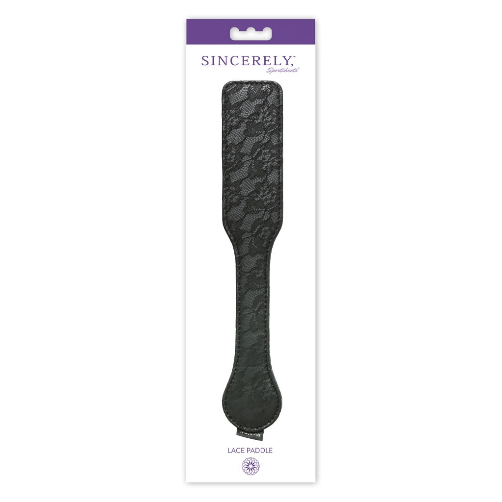 Sportsheets - Midnight Lace Paddle verpakking