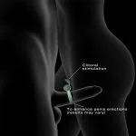 Dorcel - Vibrerende Cockring - Glow in the Dark