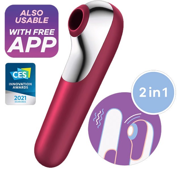 Satisfyer Dual Love Rood