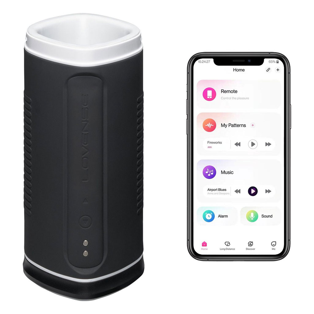 Lovense – Calor Masturbator met Depth-control en Verwarmend