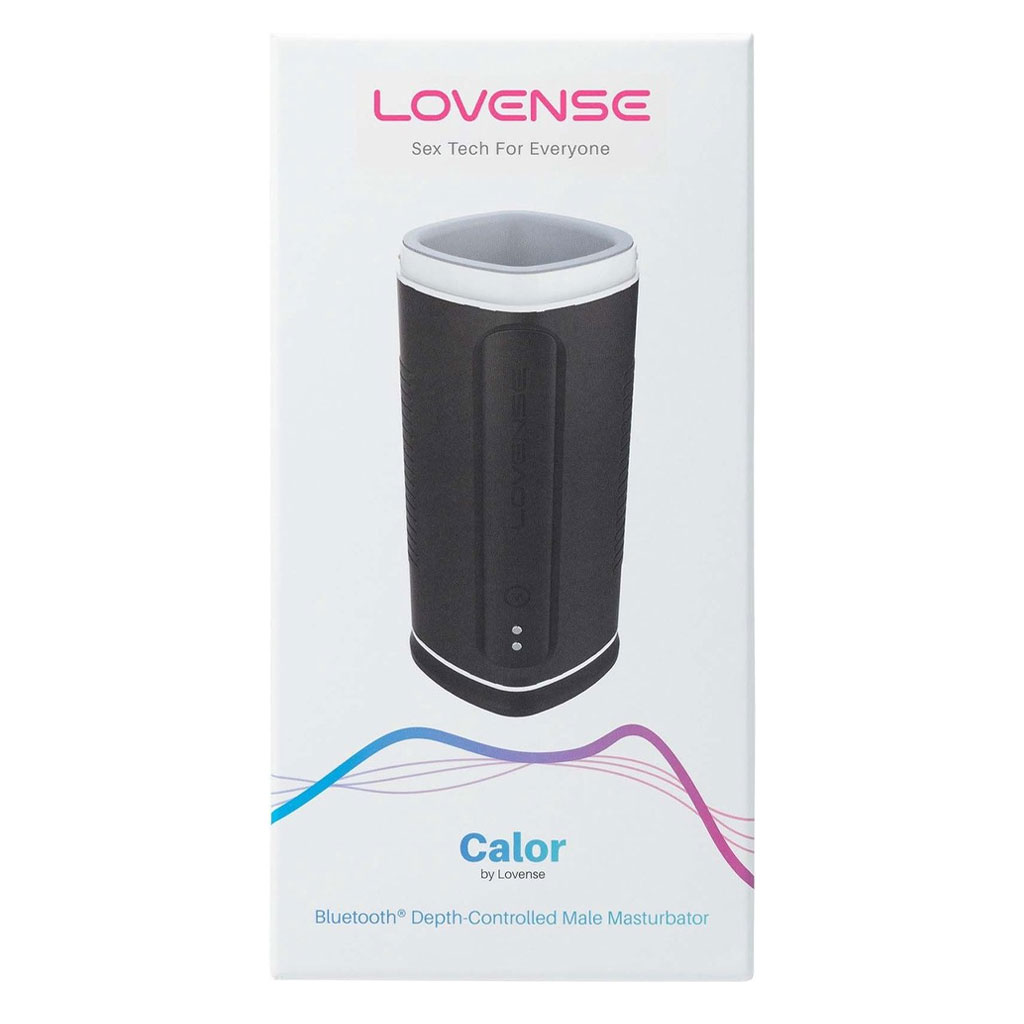 Lovense - Calor Masturbator met Depth-control en Verwarmend verpakking voor