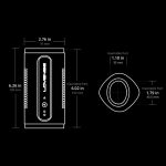 Lovense - Calor Masturbator met Depth-control en Verwarmend info