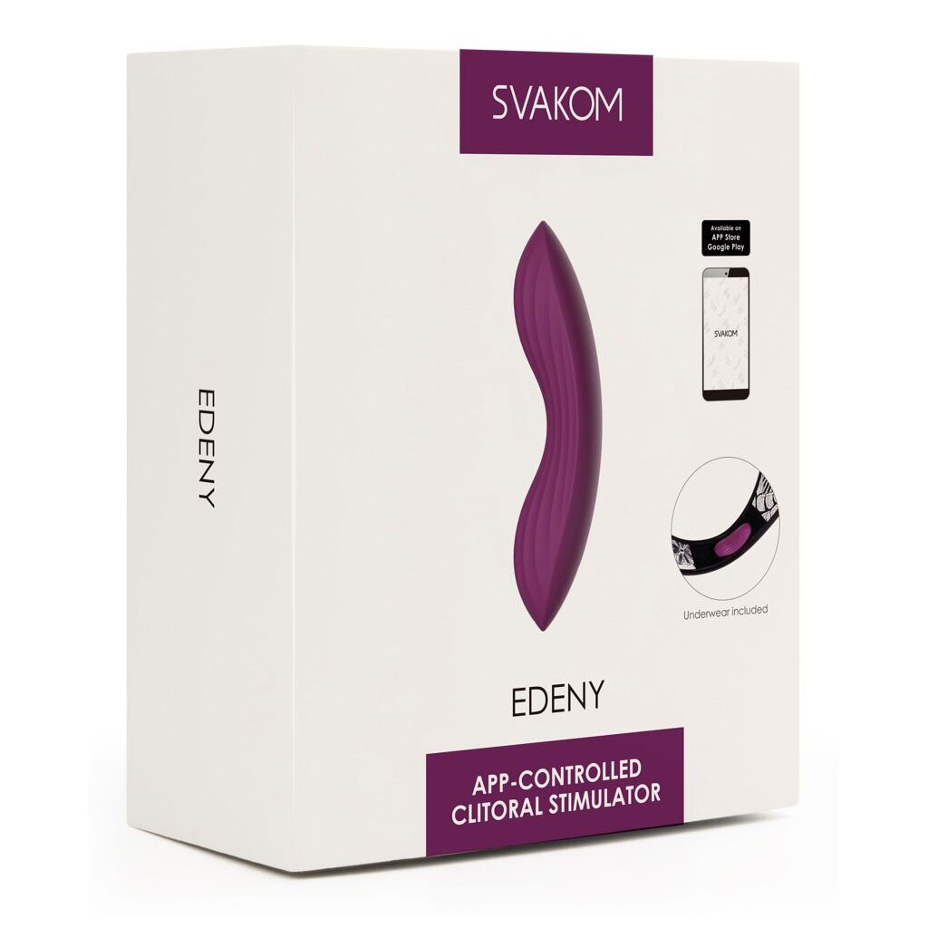 Svakom - Edeny - App Bedienbare Clitoris Stimulator doosje