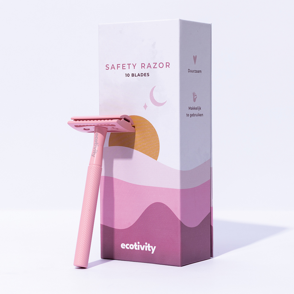 Ecotivity Safety Razor – Roze