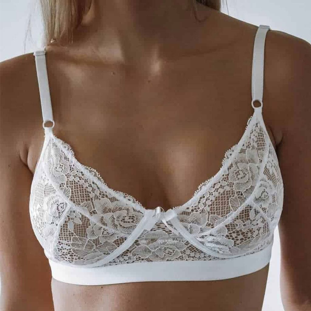 Pavo Couture - Bralette Evy wit