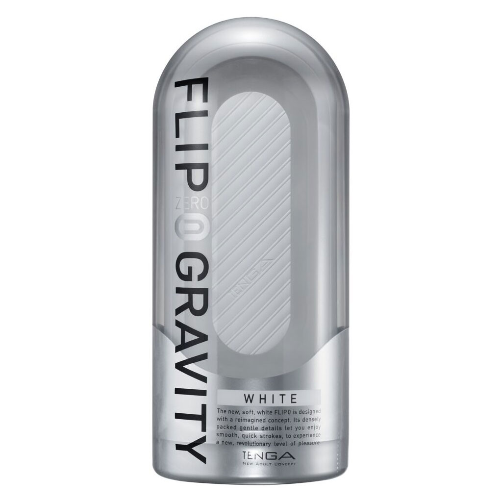 Tenga Flip Zero – Gravity White